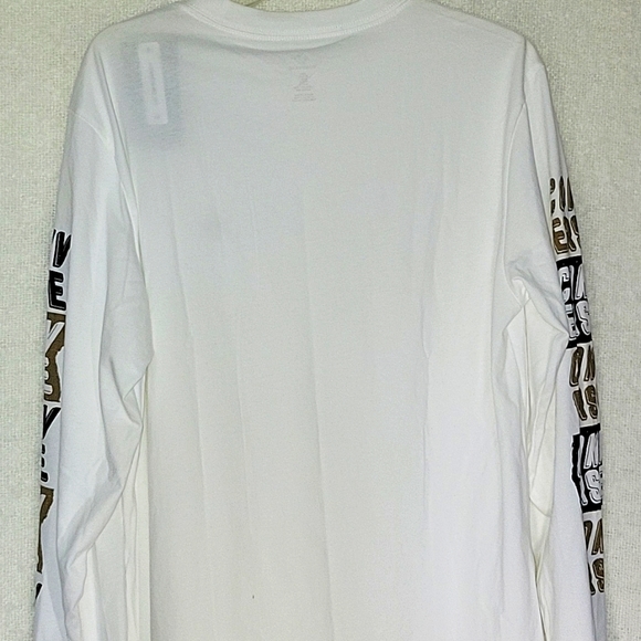 Men's Converse Long Sleeve Crew T-Shirt Large - Picture 3 of 3